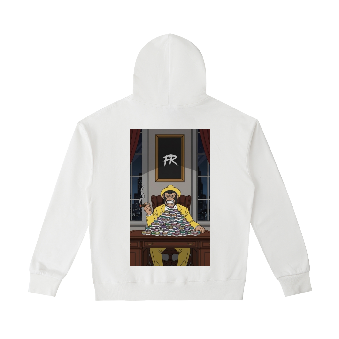 Monkey Face Heavy Hoodie