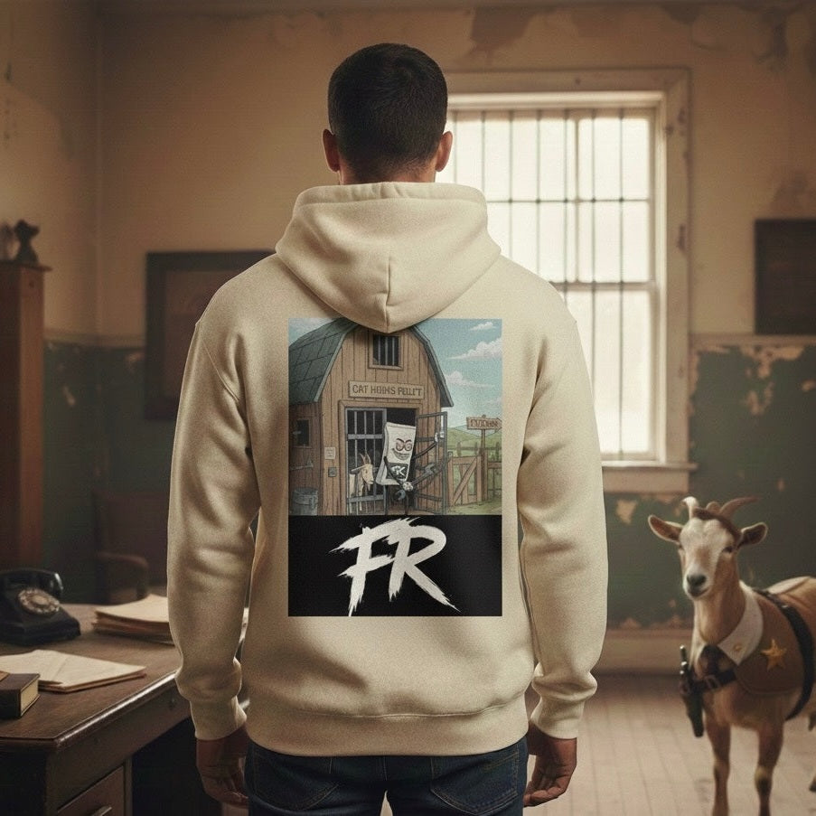 Goat Holding Facility Heavy Hoodie