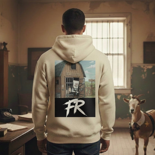 Goat Holding Facility Heavy Hoodie