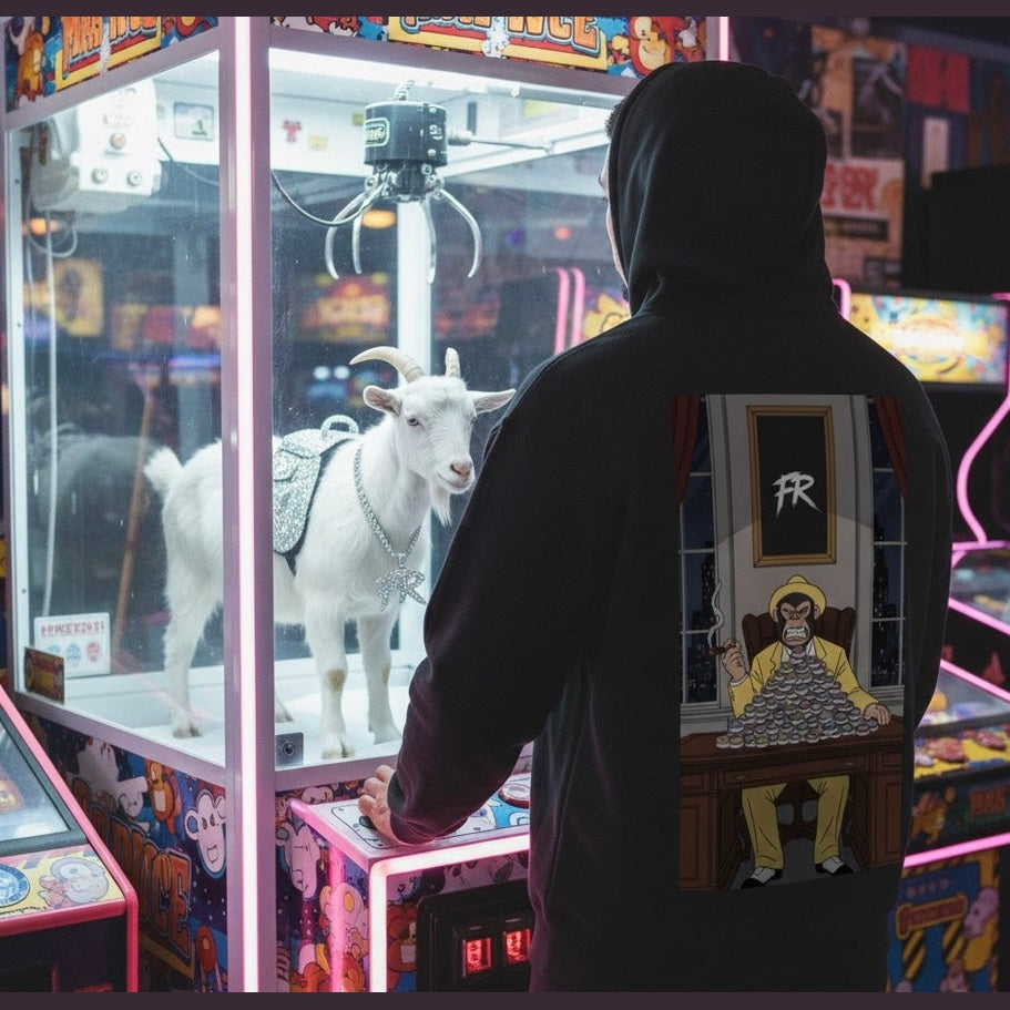 Monkey Face Heavy Hoodie