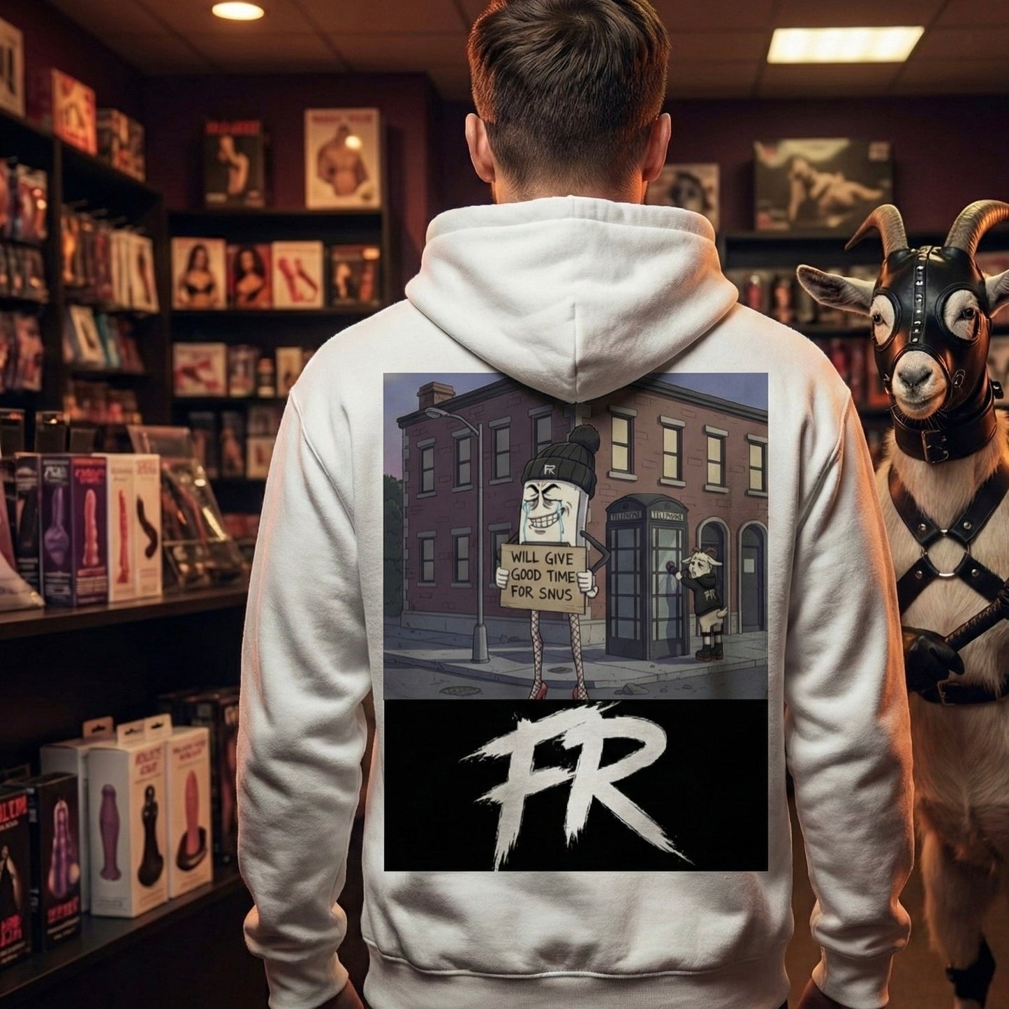 Give A Good Time Heavy Hoodie